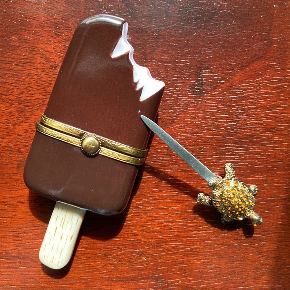 Limoges🍫Chocolate🍓Strawberry Ice Cream Bar Box - Picture 9 of 10